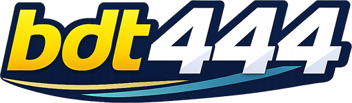 bdt 444 brand logo on dark gradient header